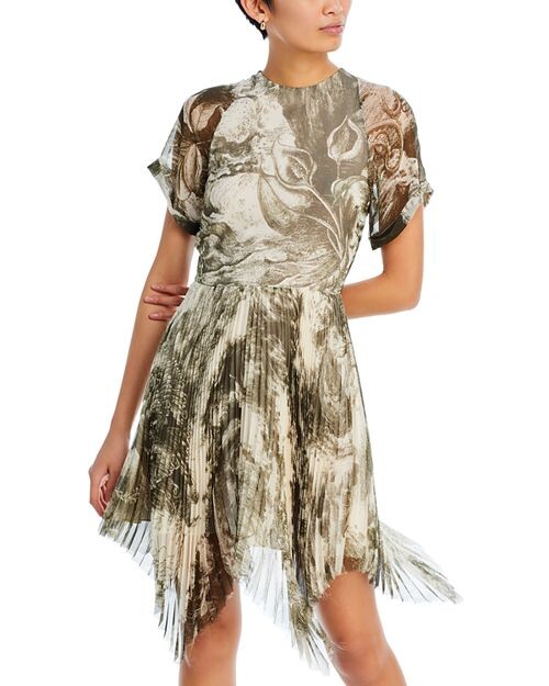 

Мини-платье с принтом Oceanscape Jason Wu Collection, цвет Multi