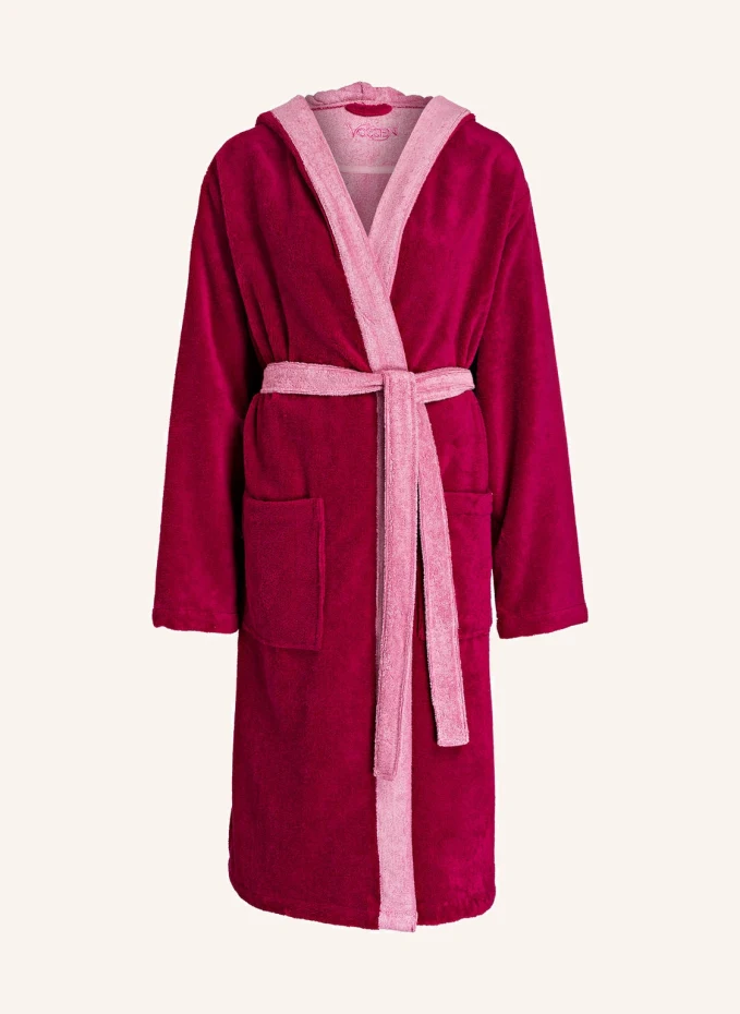 цена Фланелевой халат poppy Vossen, розовый