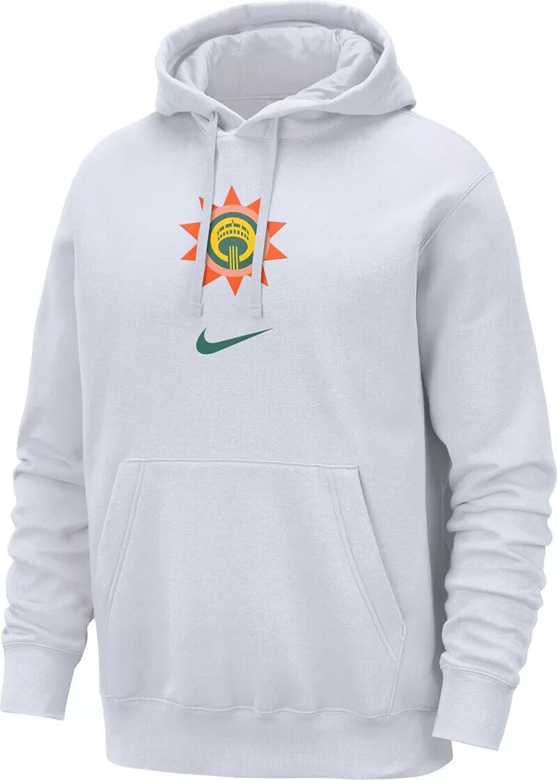 

Мужская толстовка с капюшоном Nike City Edition San Antonio Spurs Club 2023-24