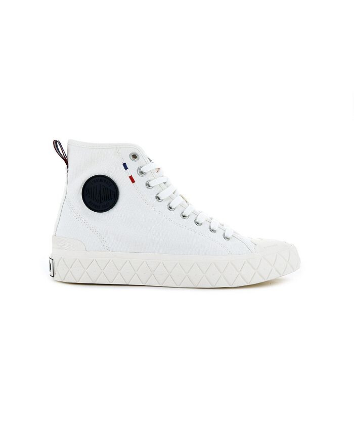 

Кроссовки унисекс среднего размера Palla Ace Canvas Palladium, белый, Белый;серый