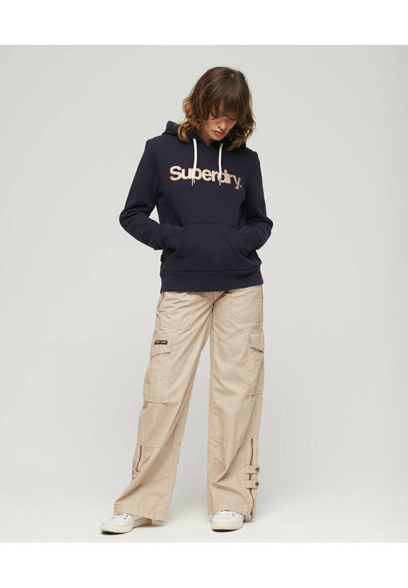 

Толстовка, темно-синий, прополоскать CORE LOGO Superdry