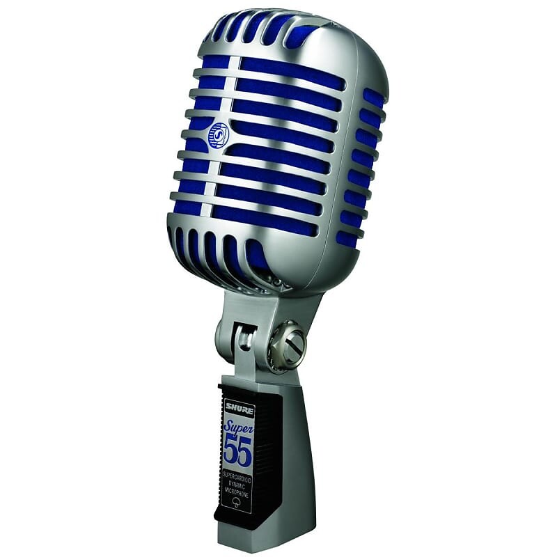

Вокальный микрофон Shure Super 55 Deluxe Supercardioid Dynamic Microphone