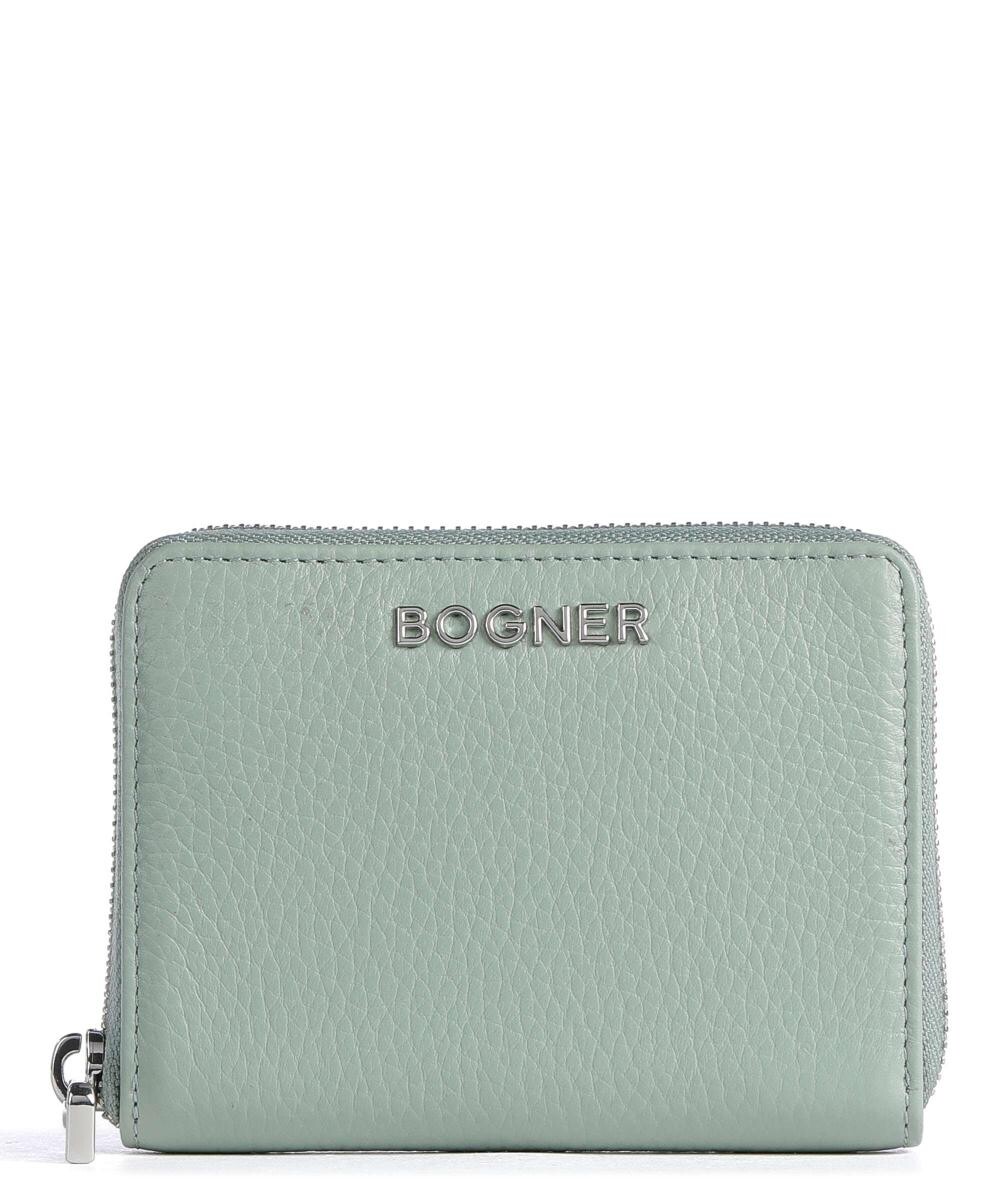 

RFID-кошелек Andermatt Norah из зернистой яловой кожи Bogner, зеленый