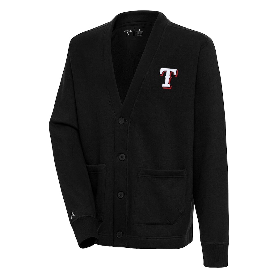 

Кардиган Antigua Texas Rangers, черный