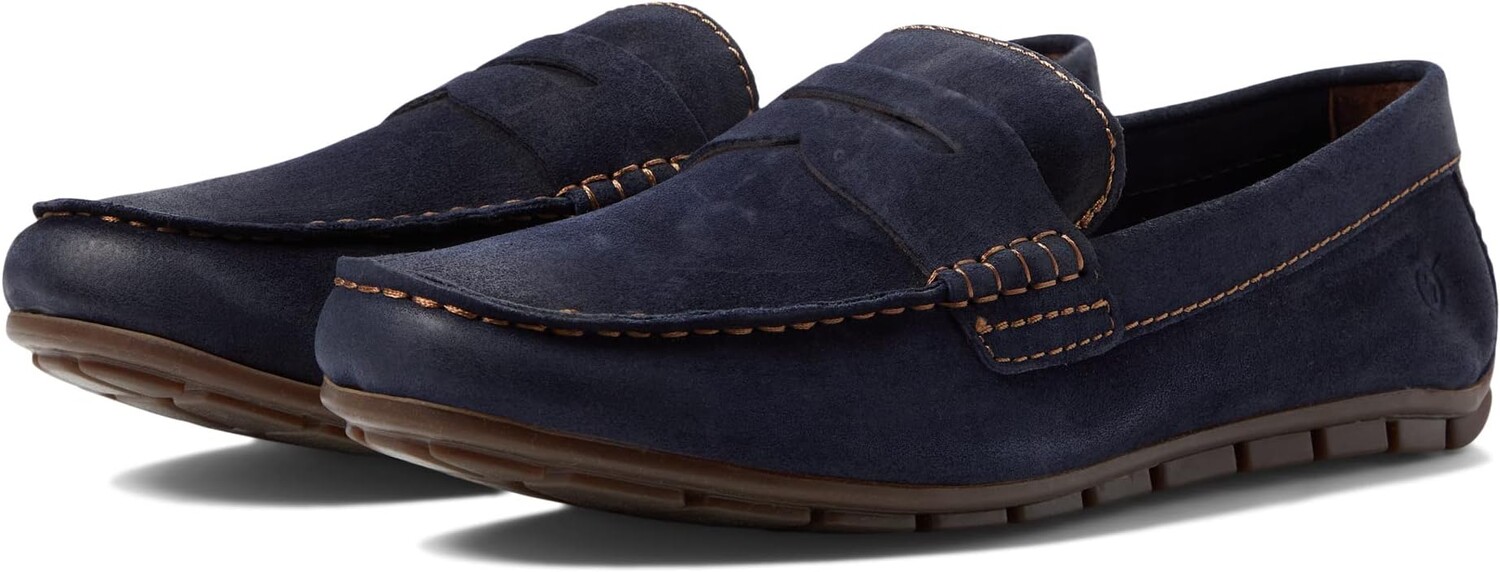 

Лоферы Andes Born, цвет Navy Distressed