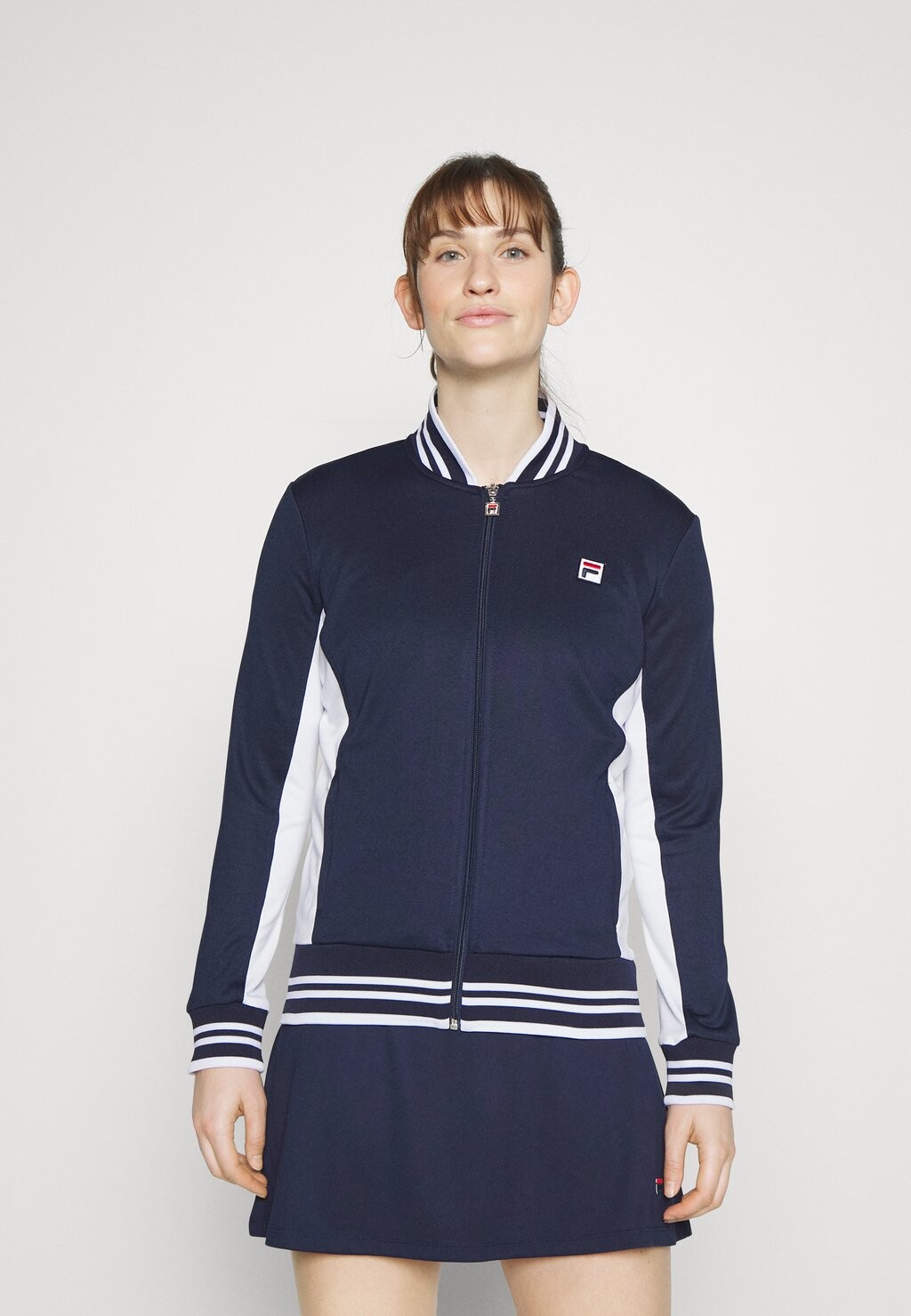 

Спортивная куртка Fila, черно-белый, Черный