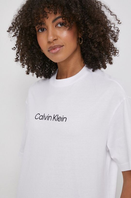

Хлопковая футболка Calvin Klein, белый