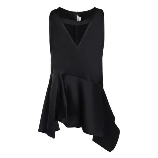 

Футболка v-neck top J.W. Anderson, черный