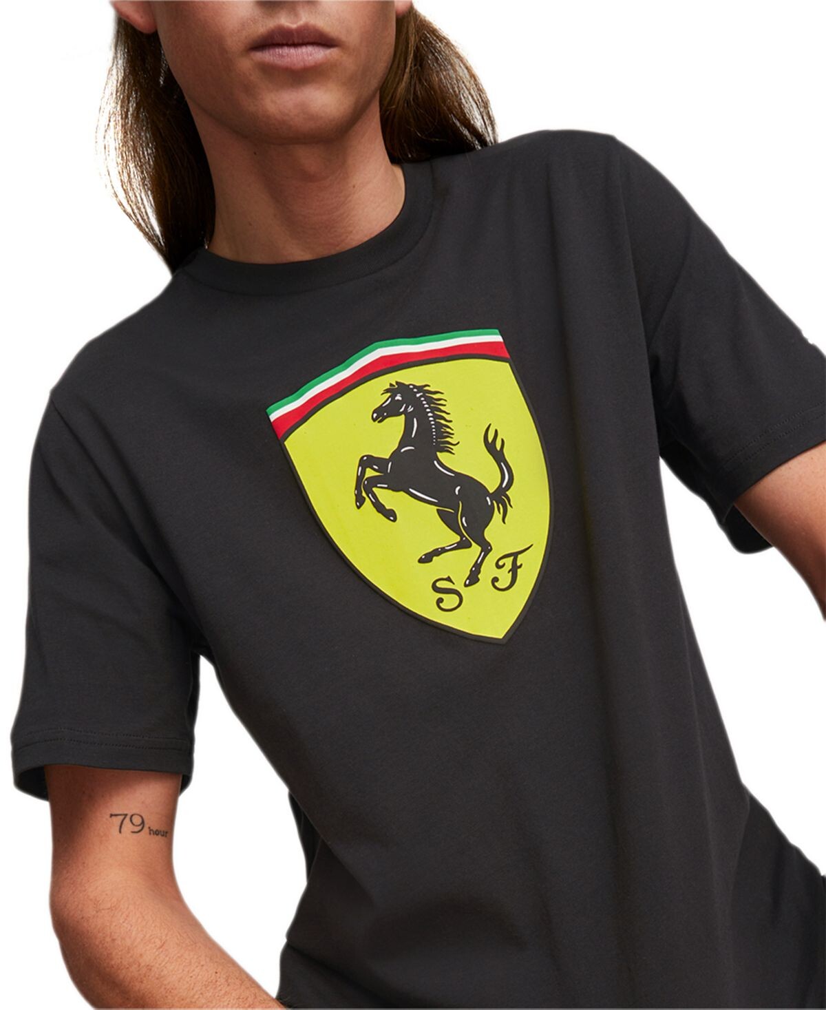 

Мужская футболка с рисунком Ferrari Racing Shield Puma