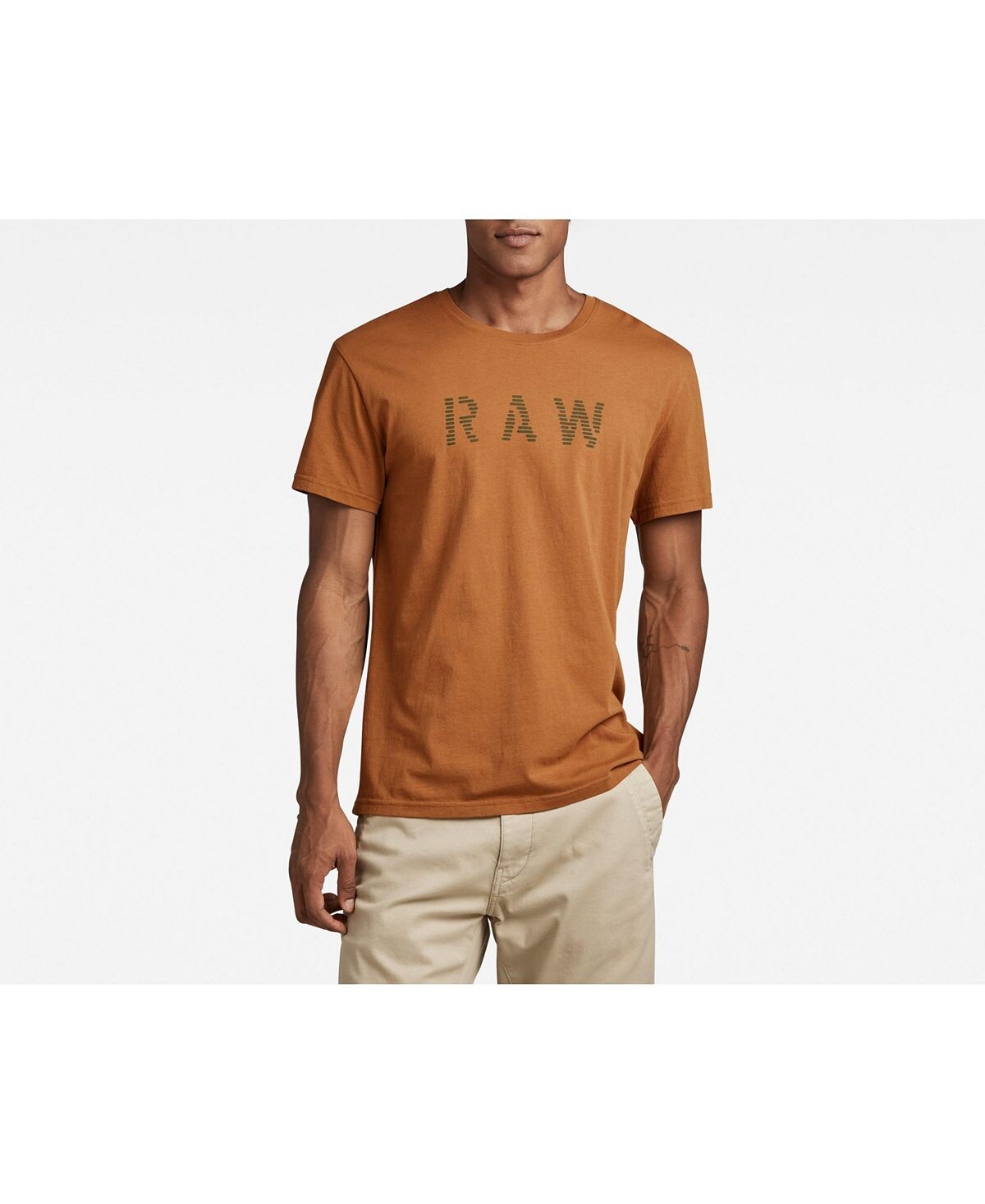 

Мужская футболка с круглым вырезом Raw R T G-Star Raw