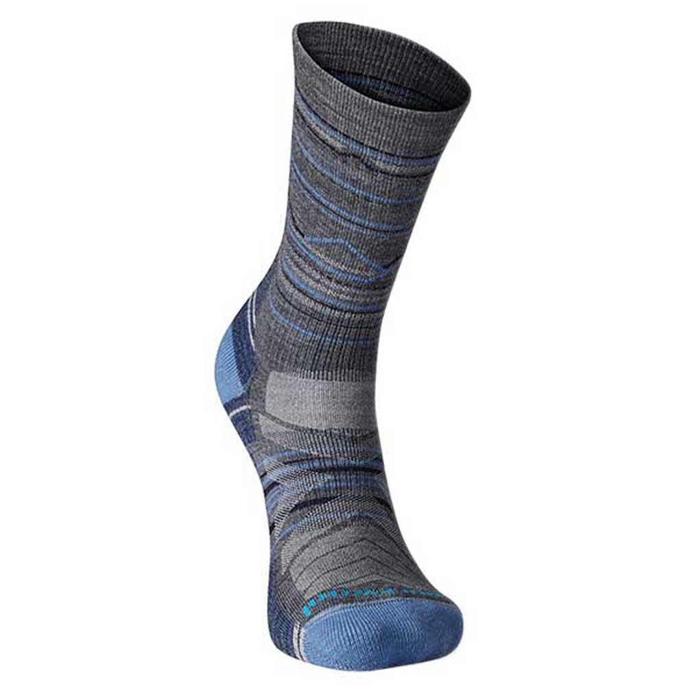 

Носки Smartwool Performance Hike Light Cushion Mountain Range Pattern Crew, серый