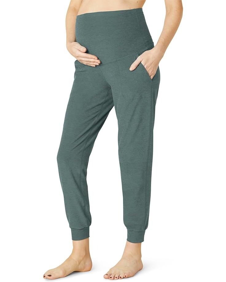 

Джоггеры Beyond Yoga Spacedye Beyond The Bump Maternity Midi, цвет Storm Heather