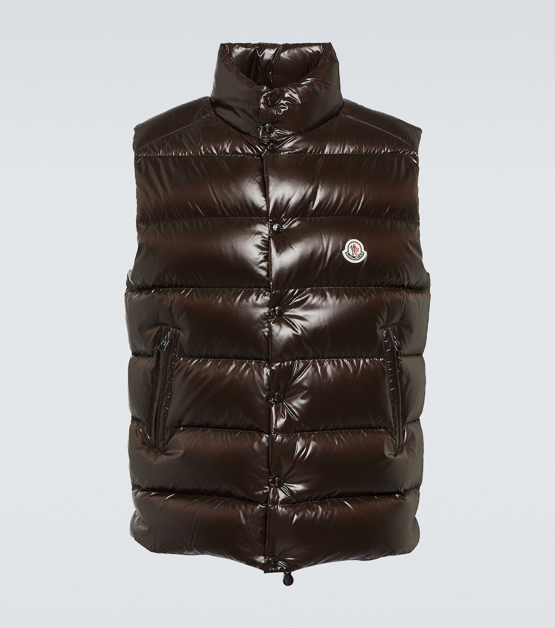 

Пуховой жилет Тибб Moncler, коричневый