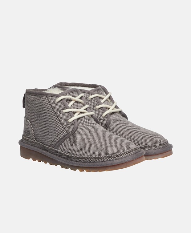 

Ботинки на шнуровке Ugg, серый