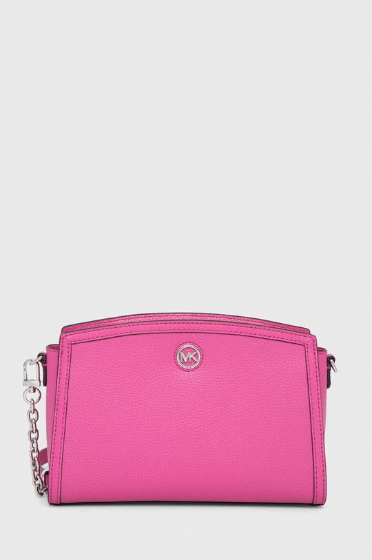Кожаная сумка MICHAEL Michael Kors, розовый