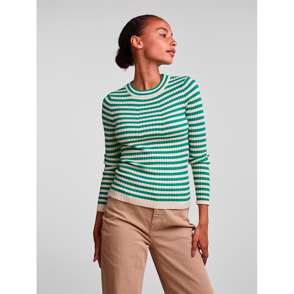 

Свитер Pieces Crista O Neck, зеленый