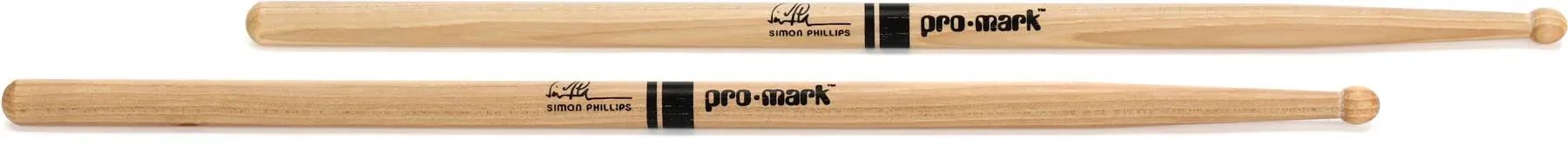 

Барабанные палочки Promark Simon Phillips Signature - 5A, деревянный наконечник