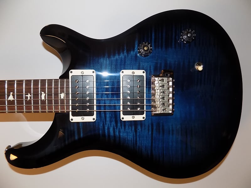 

Электрогитара Paul Reed Smith USA CE24 Custom 24 Electric Guitar w/ Gig Bag -Whale Blue Smokewrap Burst