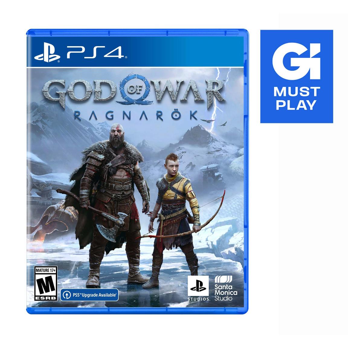 Видеоигра God of War Ragnarok Standard Edition - PlayStation 4 чехол mypads god of war кратос атрей для samsung galaxy s5 mini задняя панель накладка бампер