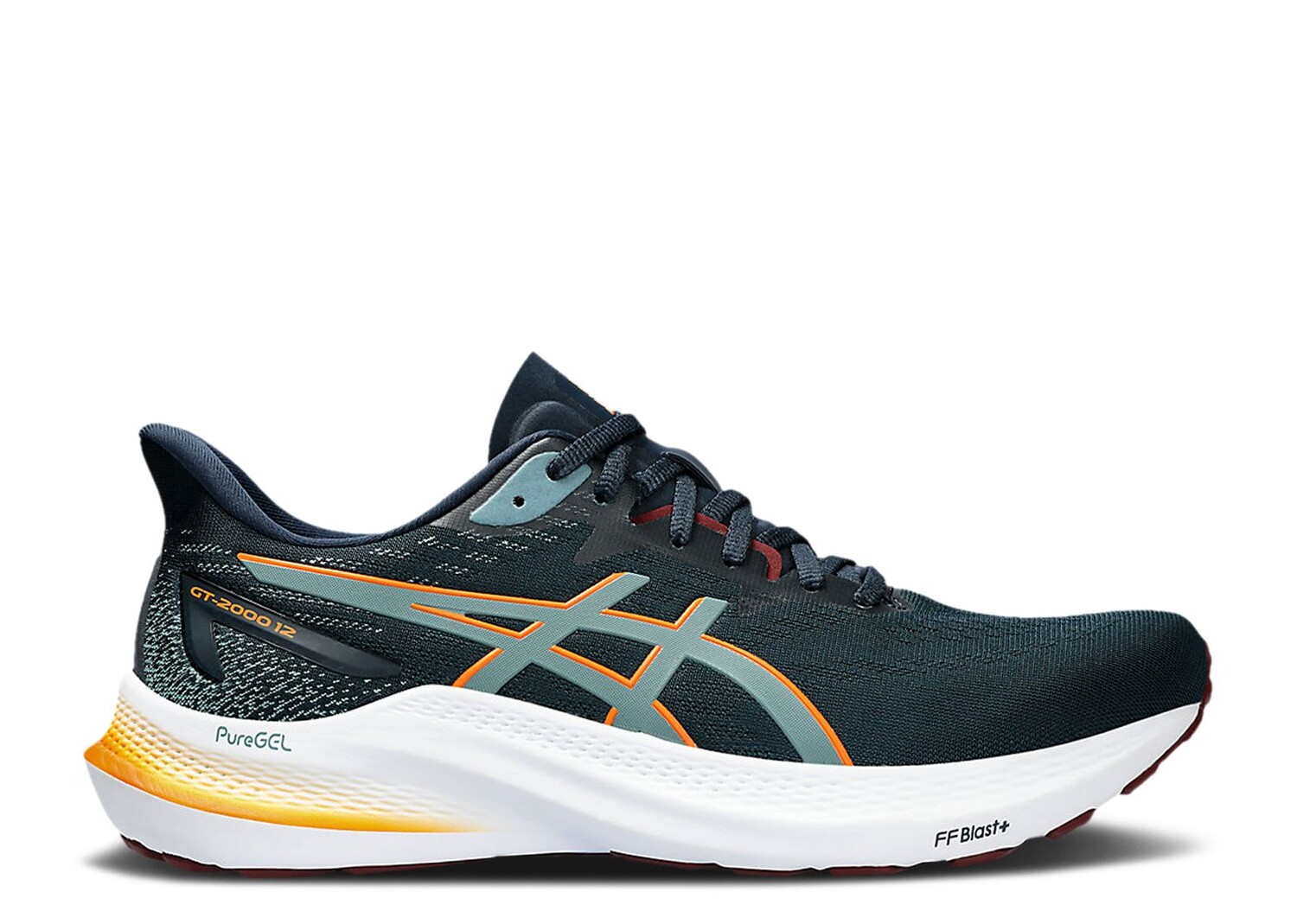 

Кроссовки ASICS Gt 2000 12 'French Blue Foggy Teal', синий, Синий;серый