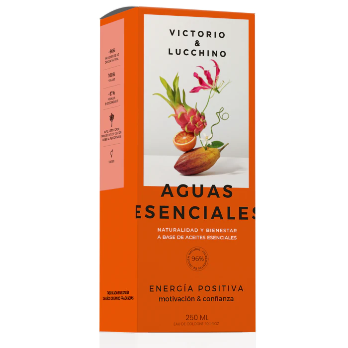 Женская туалетная вода Aguas Esenciales Energía Positiva EDC Victorio & Lucchino, 250 ml 2022 new witches bells wiccan protection magick amethyst spell craft clears negativity positive energy