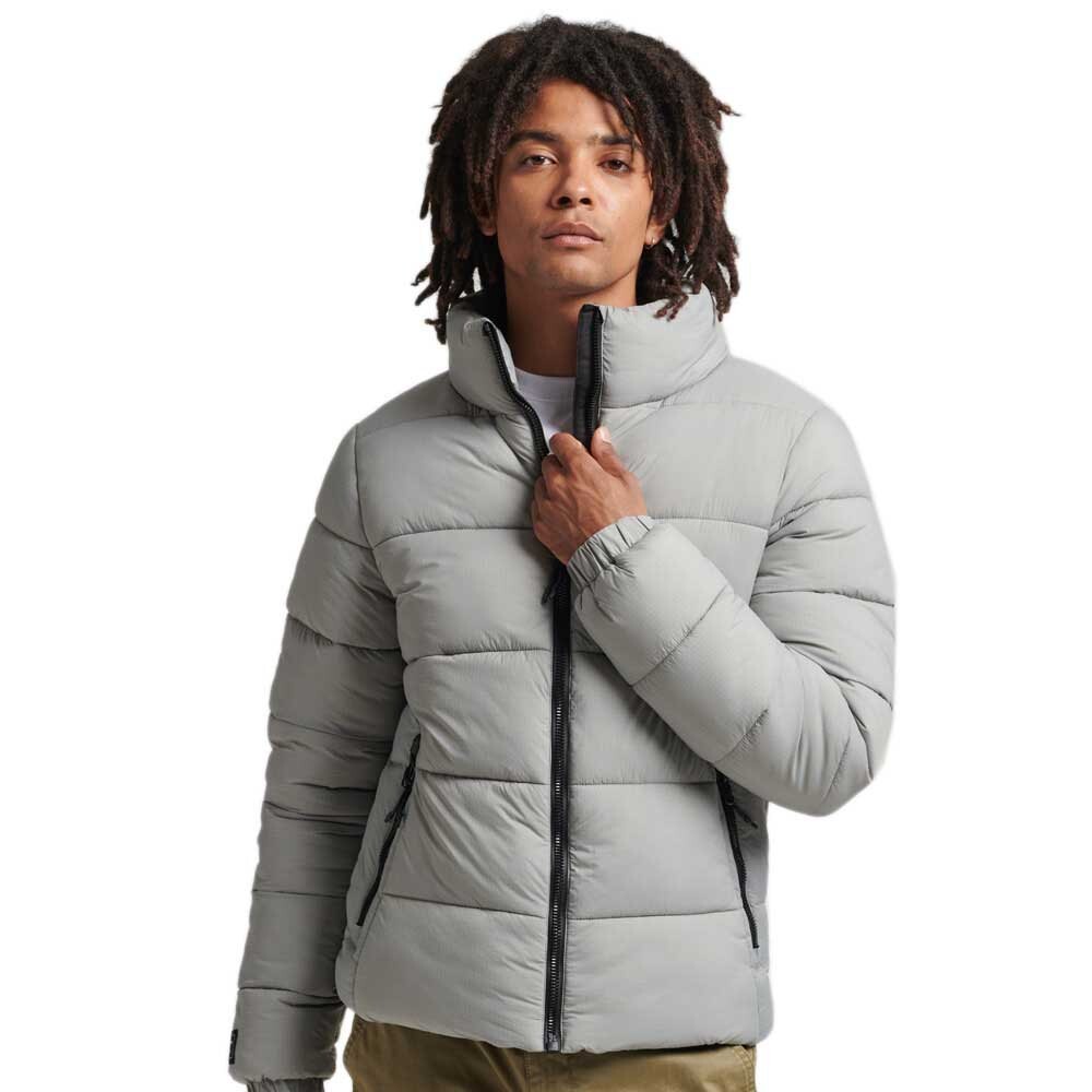 

Куртка Superdry Non Hooded Sports Puffer, серый