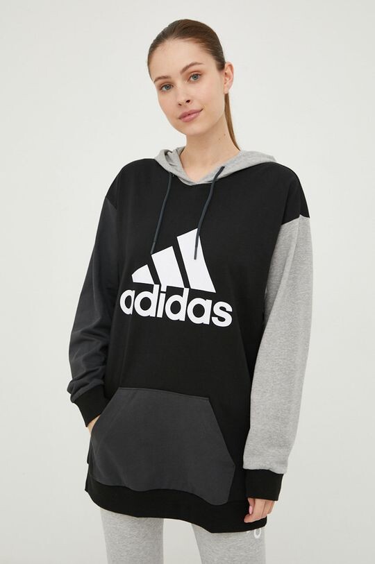 

Толстовка Adidas из хлопка adidas, черный