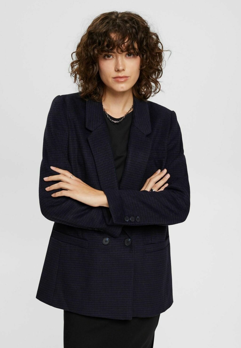 

Короткое пальто Esprit, Черный