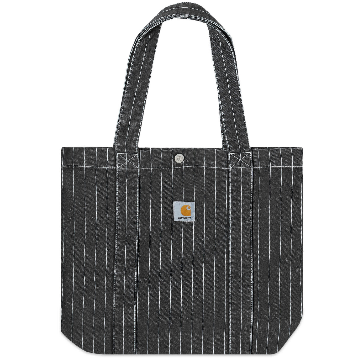 

Сумка-тоут Carhartt Wip Orlean, цвет Black & White Orlean Stripe