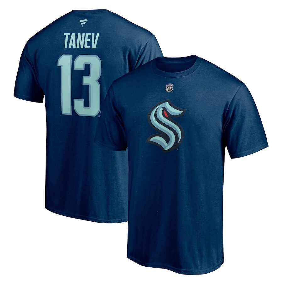 

Футболка с коротким рукавом Fanatics Branded Seattle Kraken, синий
