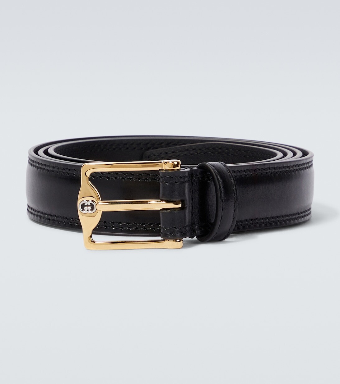 

Кожаный ремень Gucci, черный