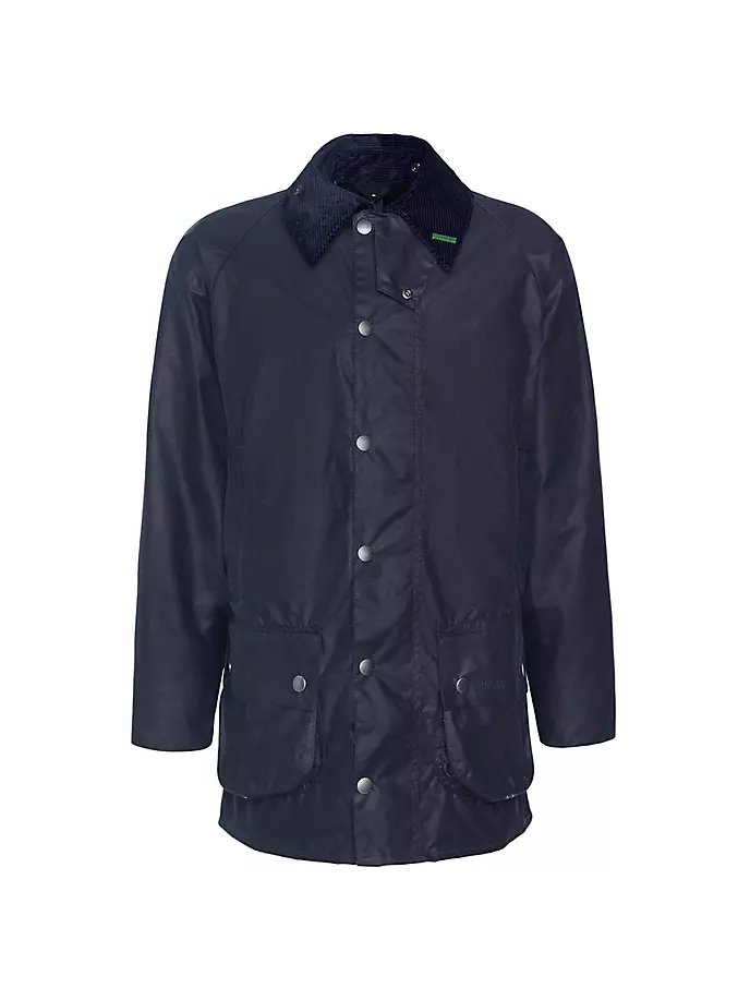 Куртка из вощеного хлопка к 40-летию Beaufort Barbour, темно-синий