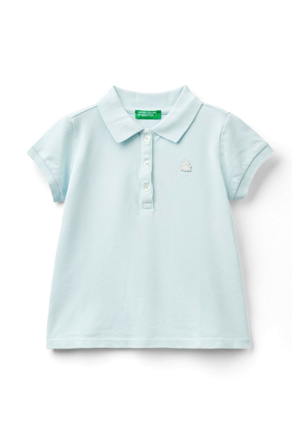 

Рубашка-поло Regular Fit United Colors of Benetton, синий