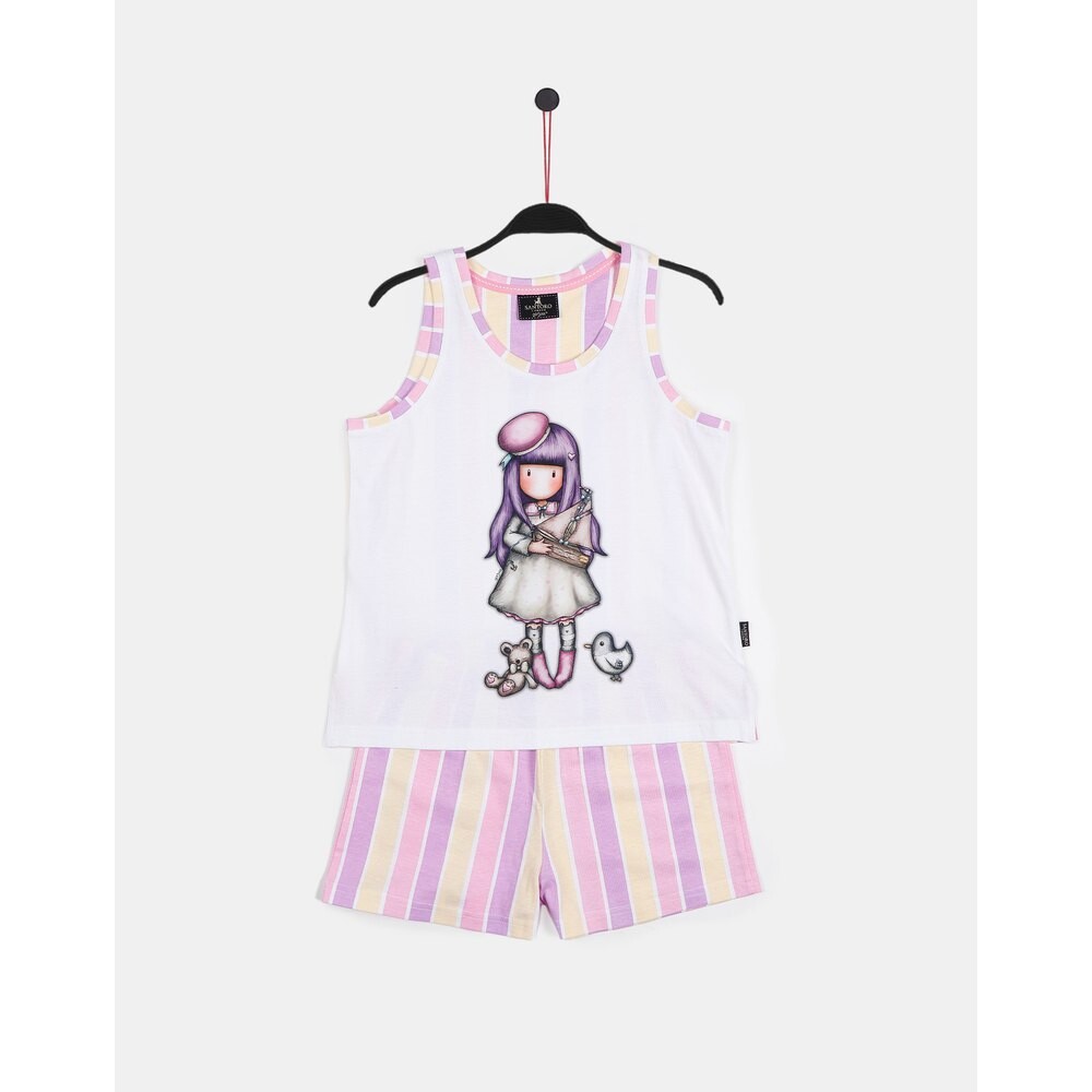 

Пижама Santoro London Little Boat Sleeveless, белый