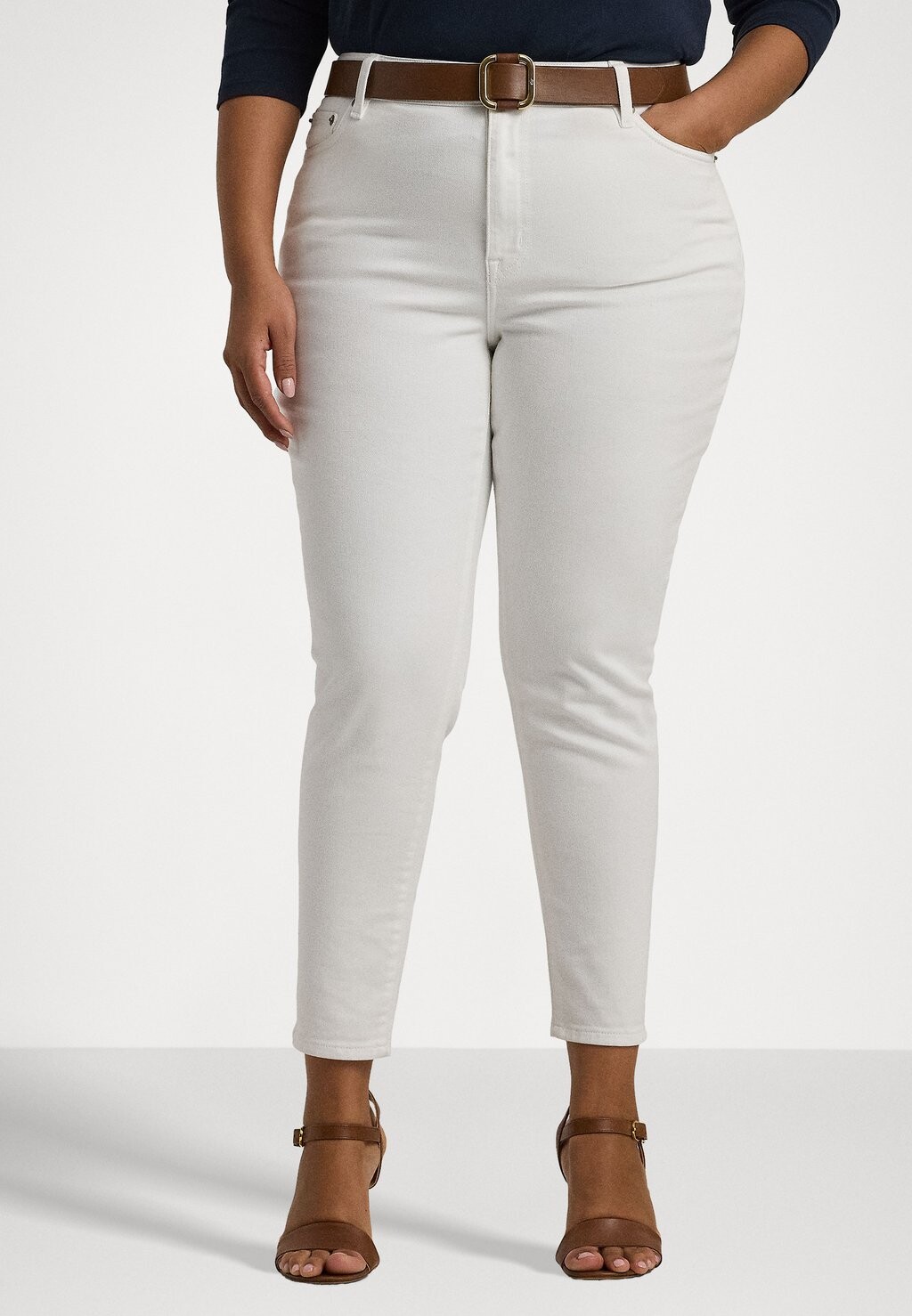 

Джинсы Skinny Fit ANKLE Lauren Ralph Lauren Woman, кремовый