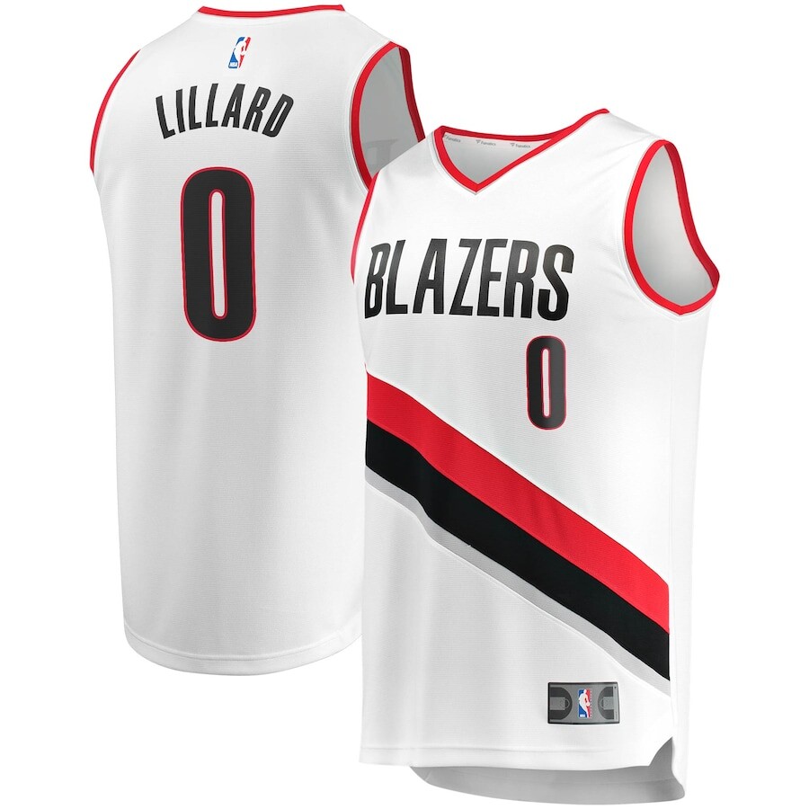 

Джерси Fanatics Branded Portland Trail Blazers, белый