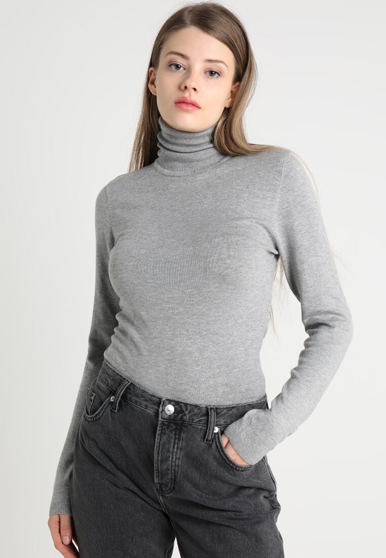

Свитшот ICHI МАФА RN NOOS, цвет grey melange