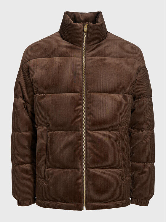 

Пуховик стандартного кроя Jack&Jones, коричневый