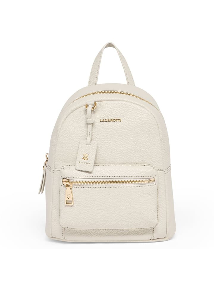 

Рюкзак Lazarotti Bologna Leather City Leder 27 cm, белый