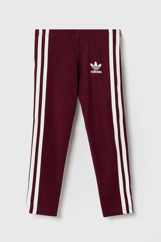 

Детские леггинсы adidas Originals, бордовый