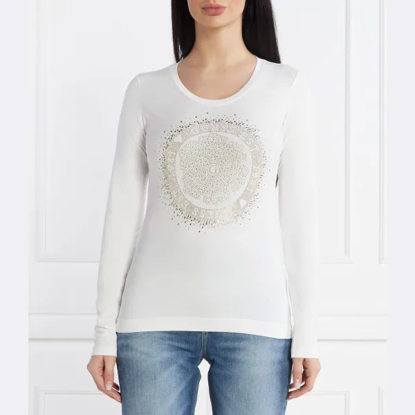 

Блузка стандартного кроя Guess, белый