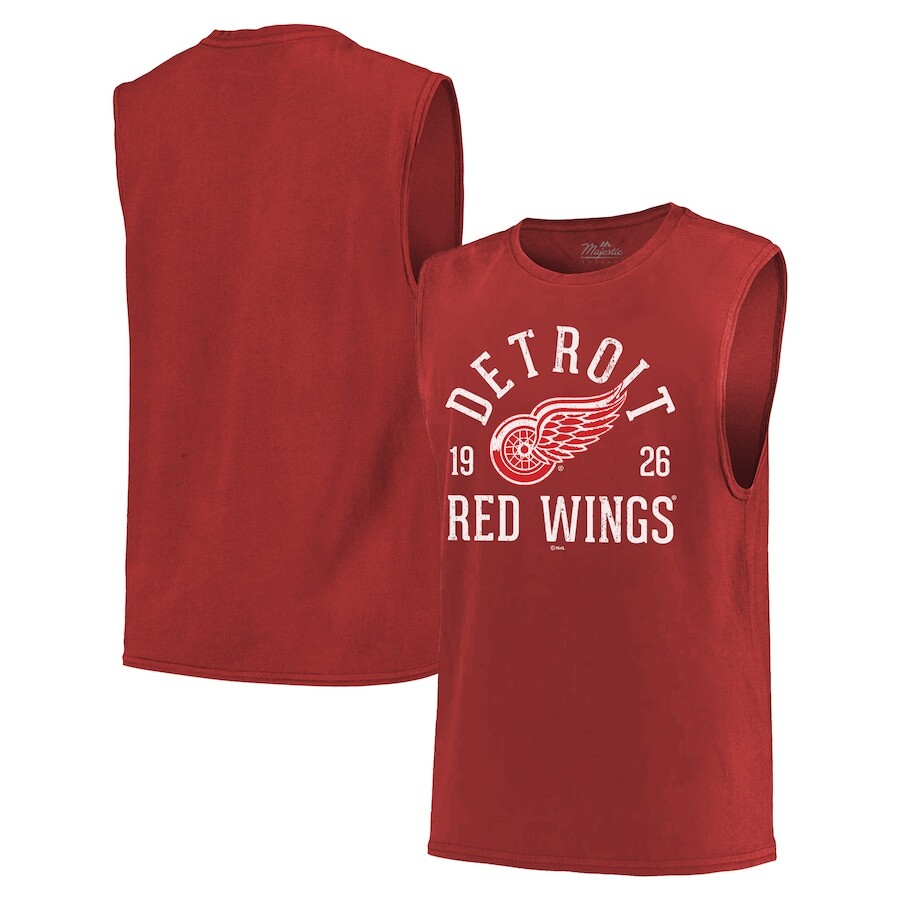 

Майка Majestic Threads Detroit Red Wings, красный