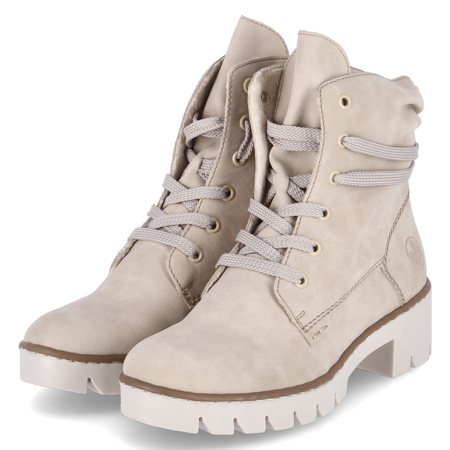 

Ботинки rieker Stiefeletten, бежевый