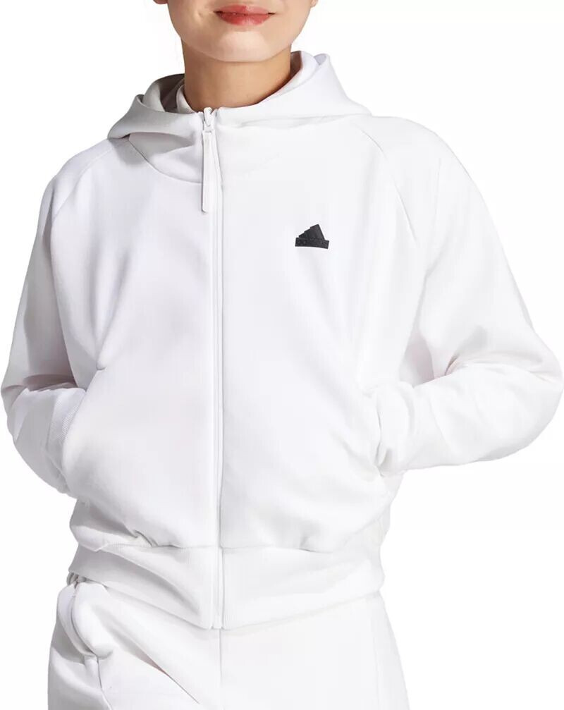 

Женские кроссовки Adidas Z.N.E. Толстовка на молнии во всю длину, белый