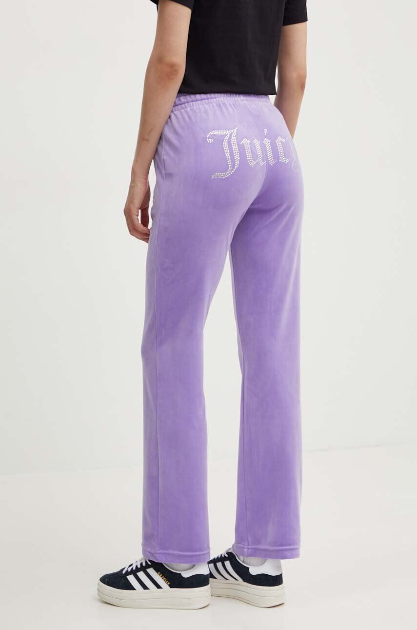 

Бархатные спортивные брюки Juicy Couture TINA, фиолетовый