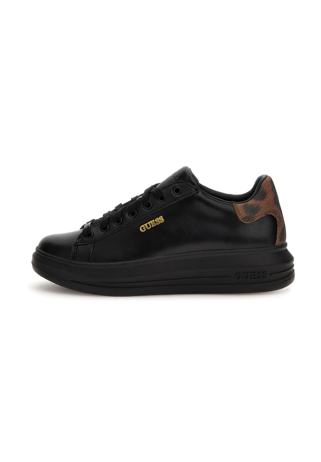 

Кроссовки Guess VIBO, цвет black leopard