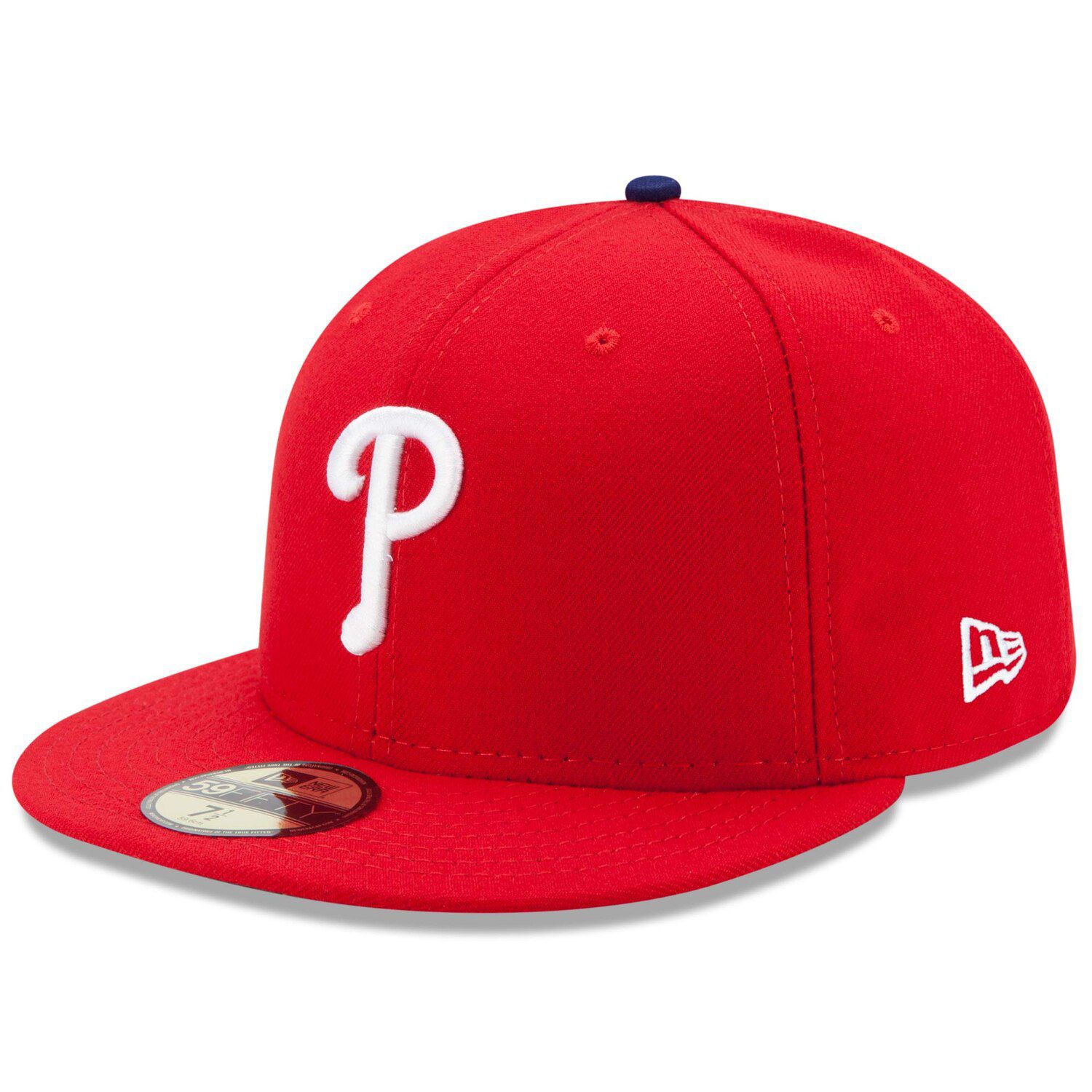 Мужская облегающая шляпа New Era Red Philadelphia Phillies Game Authentic  Collection On-Field 59FIFTY – заказать из-за границы с доставкой в  «CDEK.Shopping»