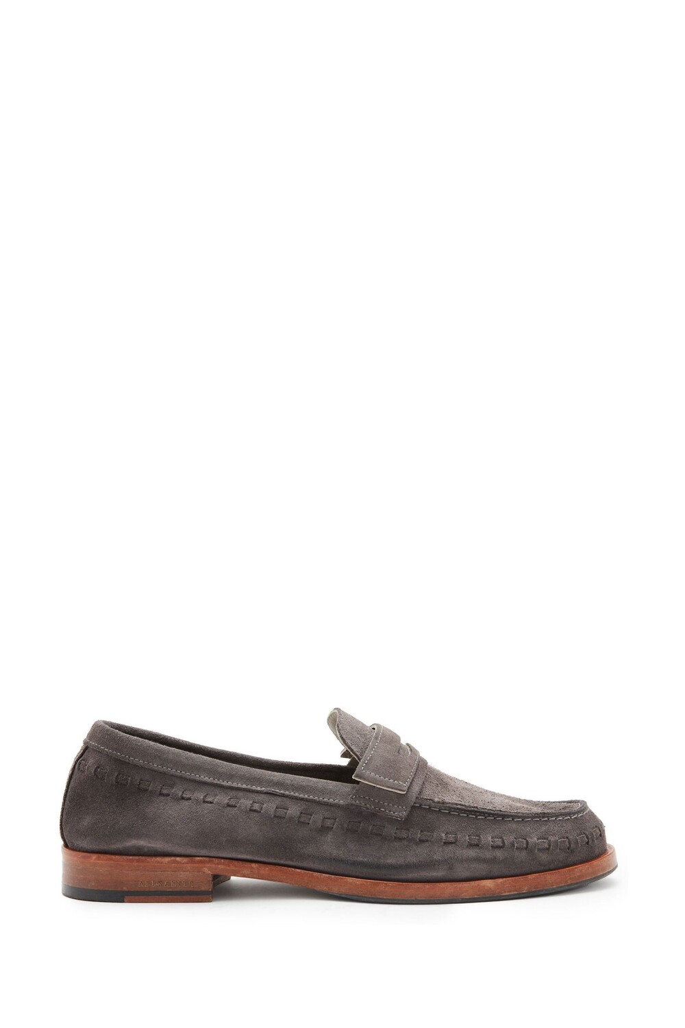 

Серые лоферы AllSaints Sammy All Saints, серый