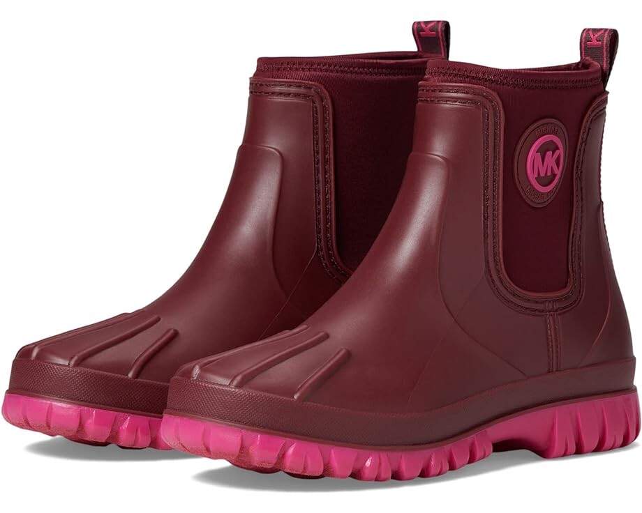 

Ботинки Michael Kors Tucker Rain Bootie, цвет Merlot Multi