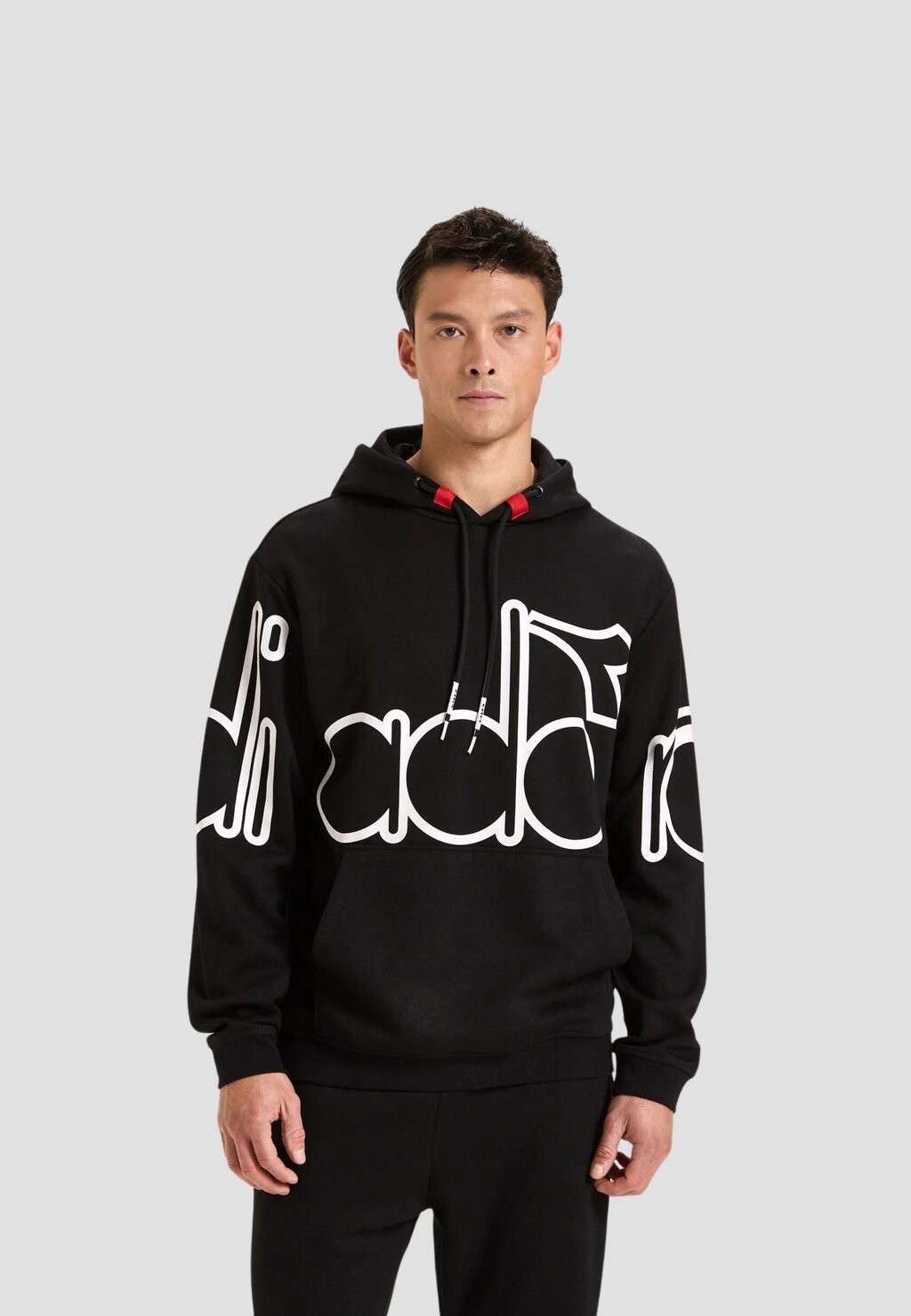 

Толстовка Urbanity Diadora, цвет black white